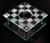 Stövchen aus Glas, quadratisch, viereckig